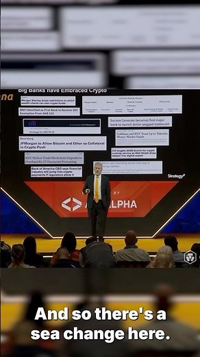 Michael Saylor Reveals Wells Fargo, Citi & JPM’s Secret Bitcoin Pivot