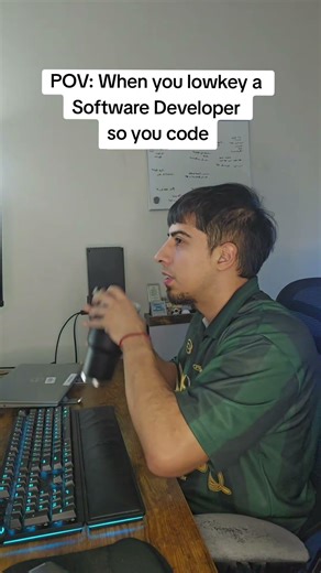 When you low-key a Software Developer