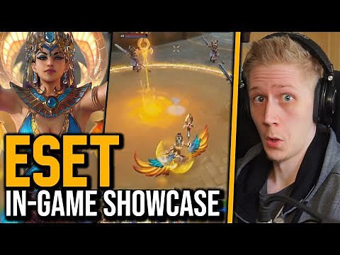 ESET IN-GAME SHOWCASE: HEALER ASPECT & BUILT-IN POLY!