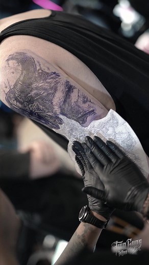 1.4K views · 18 reactions | Vikings theme | Full arm sleeve | Chest |...