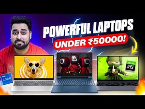 Best Laptops Under ₹50000 in 2025 ⚡ Top 5 Best Laptop Under 50000 for Students ⚡ Coding ⚡ Office ✅