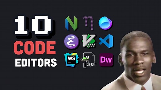 10 Code Editors Ranked