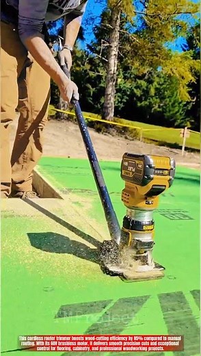 Innovative Cordless Router Trimmer Machine: Best Power Tool for Precision Wood Cutting