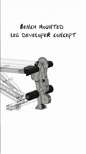 The bench-mounted Leg Ext./Leg Curl you’ve been waiting for?