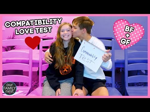 BOYFRIEND + GIRLFRIEND COMPATIBILITY LOVE TEST