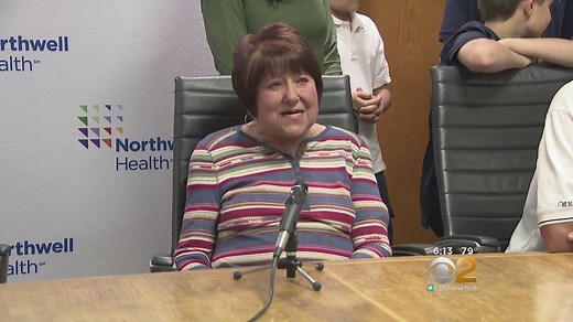 GROUNDBREAKING SURGERY: A Mineola grandmother recently underwent a first-of-its kind surgery to save her life. CBS2's Dr. Max Gomez shares her remarkable story. http://cbsloc.al/2tpBFue | CBS New York