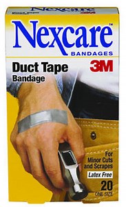 Duct tape bandages