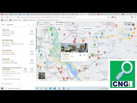 CNG Station Search on Google Maps | How to search CNG Station | CNG Kit | CNG Searching Apps