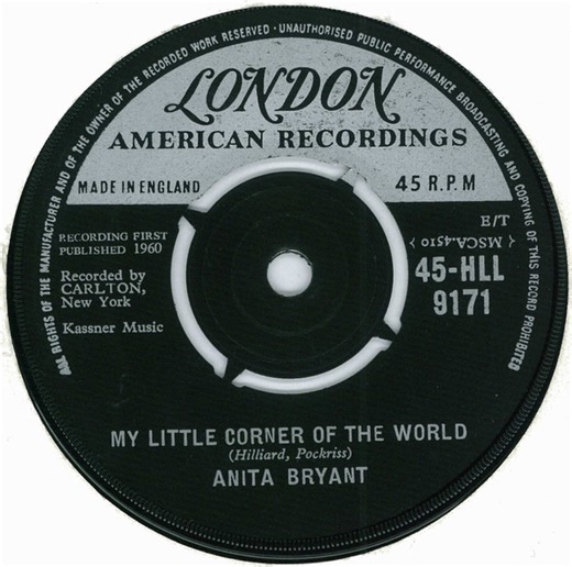 Anita Bryant - My Little Corner Of The World