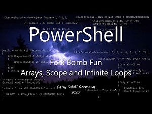 PowerShell - Fork Bomb Fun