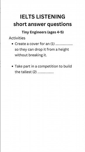 IELTS Listening Practice Test 2024 - Short-answer questions with Answers #ieltsexam #ieltslistening