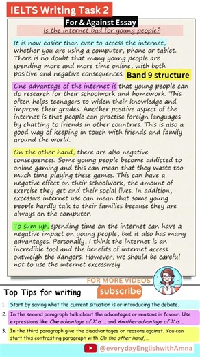 New IELTS Essay Writing Task 2 | IELTS General & Academic | #english #ielts