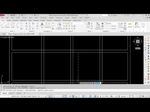 YQArch AutoCAD Plugin - Wall scissor (TW)