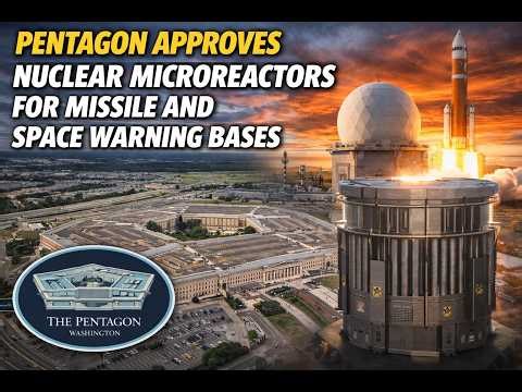 Pentagon approves nuclear microreactors for missile and space warning bases