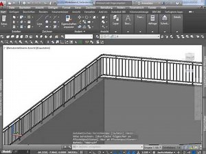 Winkelwand und Geländerstile für AutoCAD Architecture