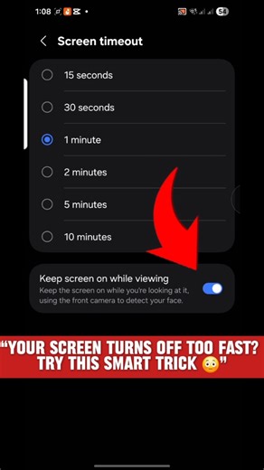 How to Change Screen Timeout on Android 📱⏳