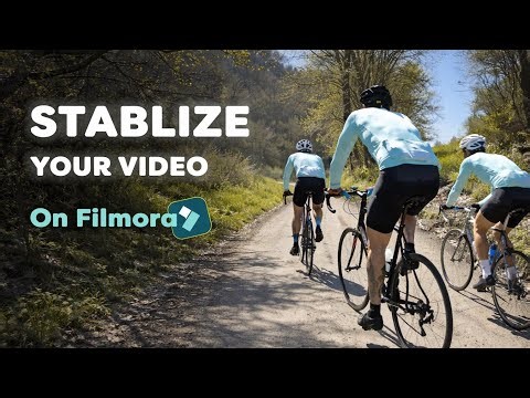 how to stabilize shaky video in filmora