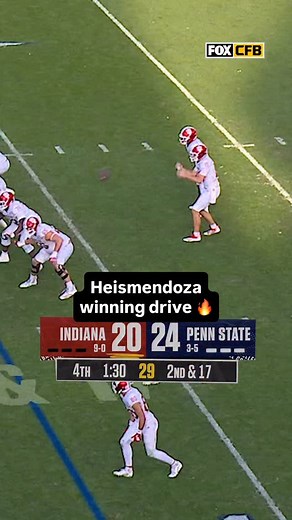 His HEISMENDOZA moment 🏆👀 Relive Indiana’s game-winning drive led by Fernando Mendoza 🔥 | College Football on FOX