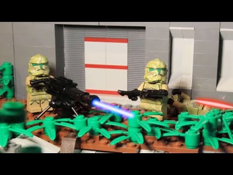 Lego Star Wars Forest Battle Stopmotion | Full Movie
