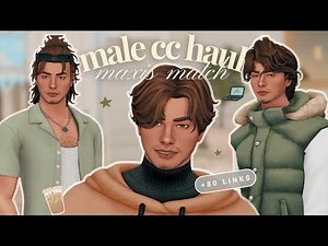 MALE CC FINDS 🤎 (+50 links) sims 4 maxis match haul 2026