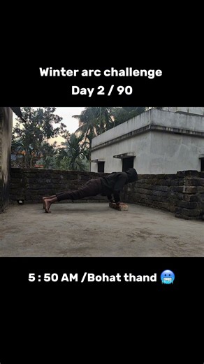 Winter arc challenge #fitness #workout #winter #challenge