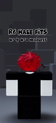 srry for the long wait but i'm back now! R6 male fits with and without headless under 700 robux. #roblox #avatar #fit #outfit #idea #inspo #r6 #boy #male #masc #blocky #headless