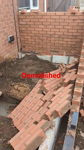 51K views · 74 reactions | easy way to demolish the brick Wall #construction #shrots #diy #reels #reels #kpk_I-tZSMRxs3E | Toolboxtricks | Facebook