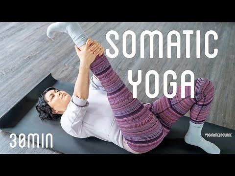 Somatic yoga for the lower back & psoas | 30 min | gentle supine practice