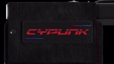 Couchmaster Cyberpunk - CYPUNK² Edition, Lap Desk with Leather Look in Red & Blue, Couch Gaming USB-HUB Desk for Mouse & Keyboard