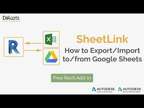 DiRootsOne | Revit to Google Sheets with SheetLink