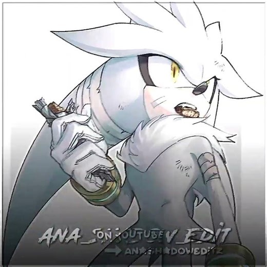 [•done ya by:‪@Silver-NeoPulse‬ request silver yesh :)🖤🤍‼️🔥||ft:Sonic the Hedgehog•||#silver #apoyo