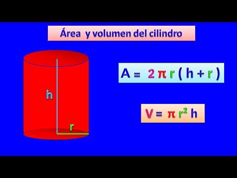 Área y volumen del cilindro