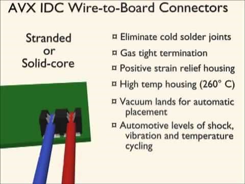 IDC Wire to Wire Connector Demonstration