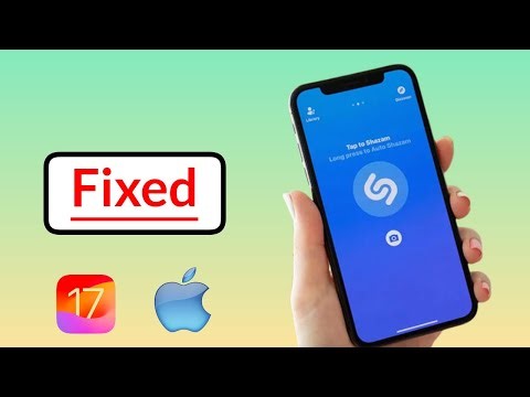 How to Fix Shazam App Not Working in iPhone on iOS 17 | Shazam App Error iOS 17