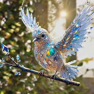 The Crystal Sky Blue Bird is Taking Australia By Storm! 🐦✨ Let your space shimmer with serene avian beauty. This exquisite piece brings lightness, elegance, and grace directly into your home. Ready to add a touch of magic? | Libiyi_AU