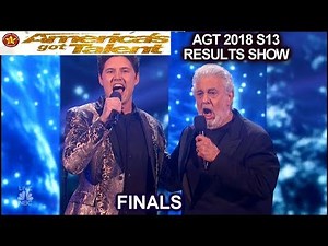 Placido Domingo and Daniel Emmet Duet | Finale America's Got Talent AGT