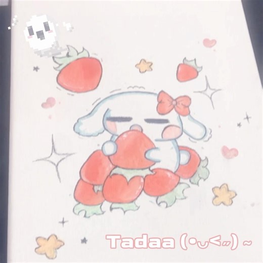 Paint with me! ໒꒰ྀི∩˃ ᵕ ˂∩꒱ྀི১ 🩵🍡 #viral #paint #cute