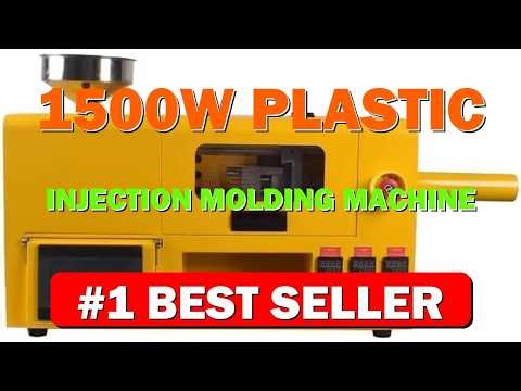 1500W Plastic Injection Molding Machine for PP PE PC ABS Products Molding - B0DNQ66XWR