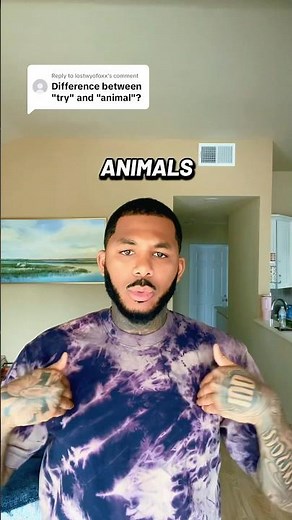 Difference between “try” and “animals” in ASL #asl #funny #signlanguage