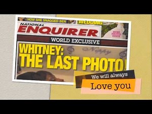 Whitney Houston Last Photo in Casket