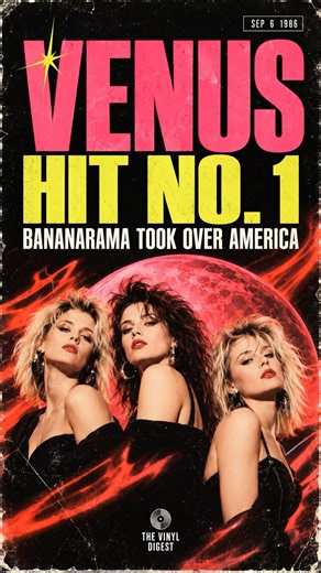 Bananarama's "Venus" Hit No. 1, 40 Years Ago Today