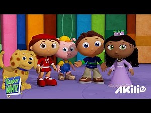 Super Why | Alphabet Soup Surprise! | Akili TV