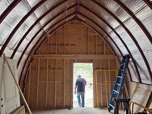 Shale Springs Retreat - Arched Cabin Build