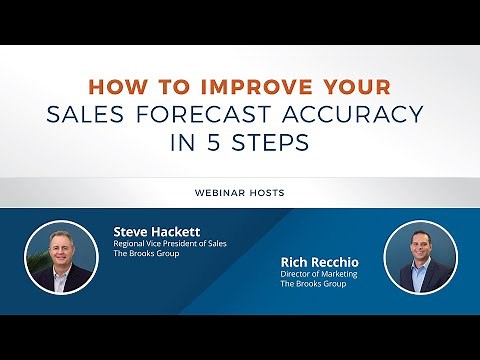 How to Improve Your Sales Forecast Accuracy in 5 Steps