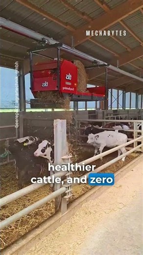The Flying Farmhand! 🚜 The Overhead Cattle Feeder 🌾