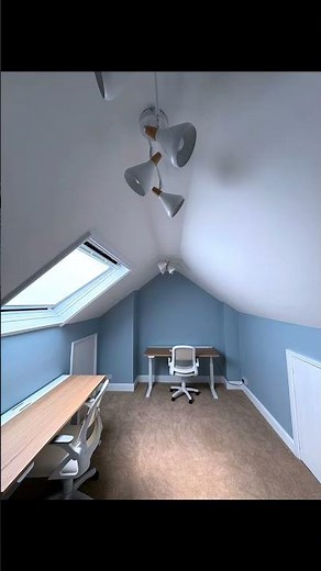 Full Loft Space Transformation! We transformed this loft into a modern, office area