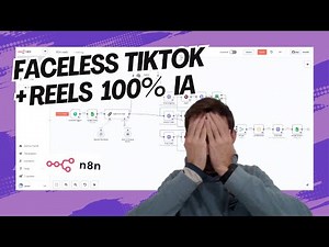 Cómo automatizar vídeos virales faceless en TikTok, Reels con IA | n8n + piapi