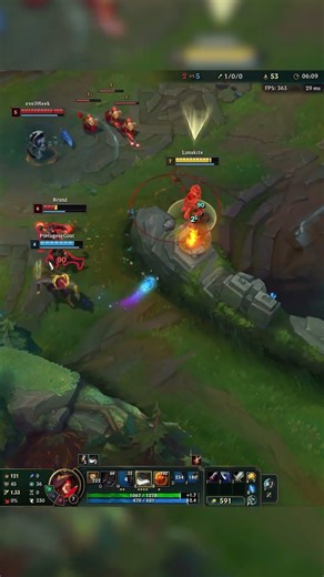 Twisted Fate vs Brand #leagueoflegends