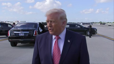 Trump reacts to Tiger Woods’ Florida rollover crash