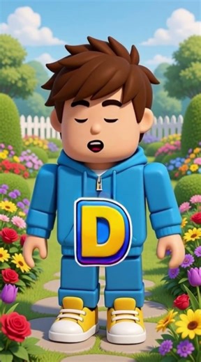 🎮 Learn the Letter D with Roblox! 🎮